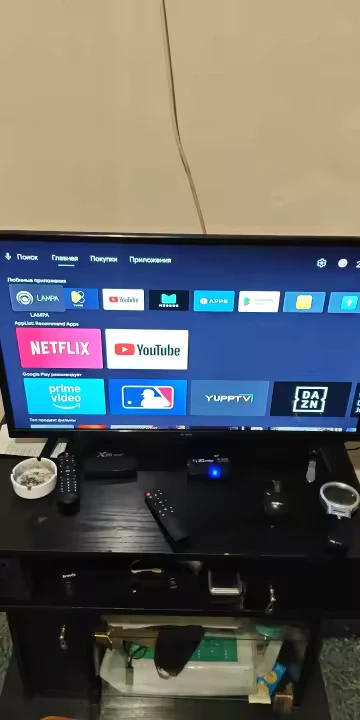 SmartStick in an Airbnb living room